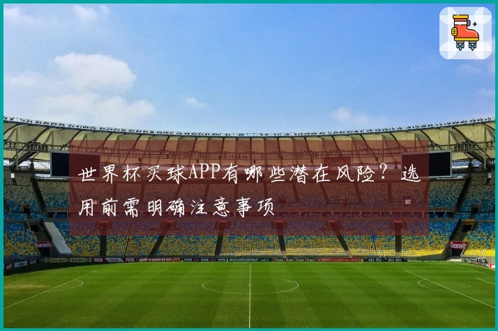 世界杯买球APP有哪些潜在风险？选用前需明确注意事项